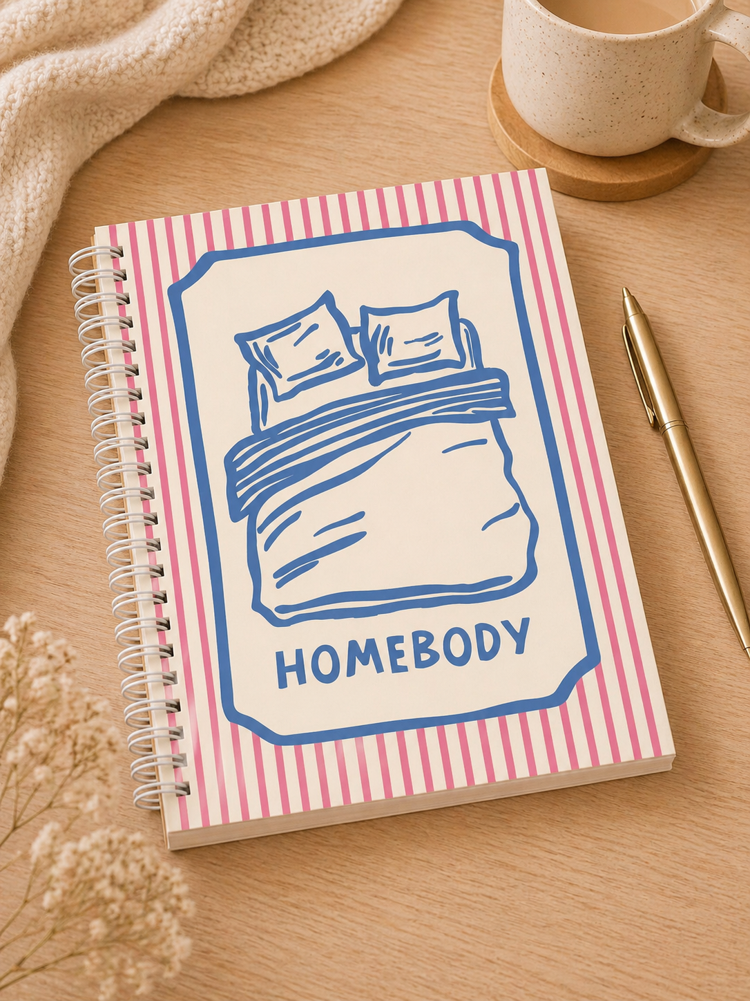 PREORDER | Homebody Spiral Notebook
